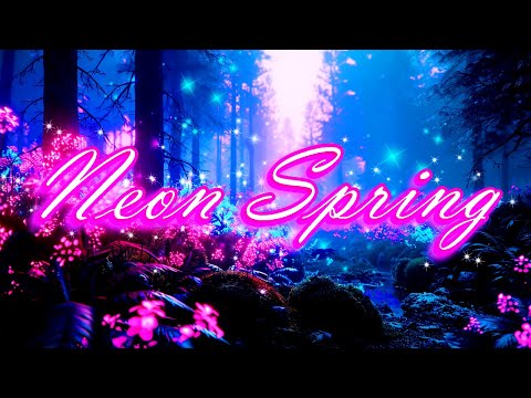 Neon Spring: Neon Synthwave, Chillwave, Ambient, Vaporwave Mix / Neon Spring Ambience [Relax, Chill]