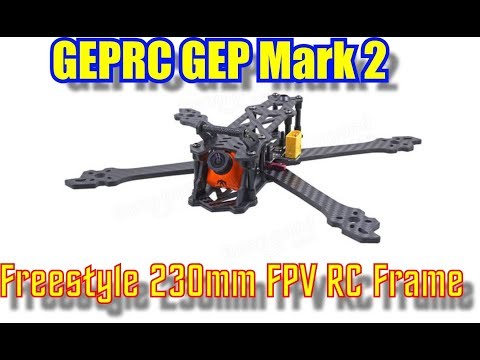 GEPRC GEP Mark 2 Freestyle FPV RC Drone X Frame Kit 4mm Arm w/ PDB 5V & 12V