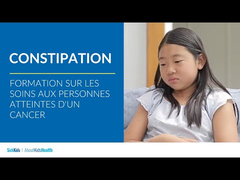 Constipation | Formation sur les soins aux personnes atteintes d'un cancer