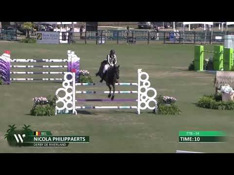 Nicola Philippaerts & Derby de Riverland Win Adequan® CSI4* WEF Challenge Cup