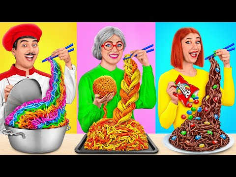 Me vs Grandma Cooking Challenge | Fantastic Kitchen Recipes by TeenDO Challenge