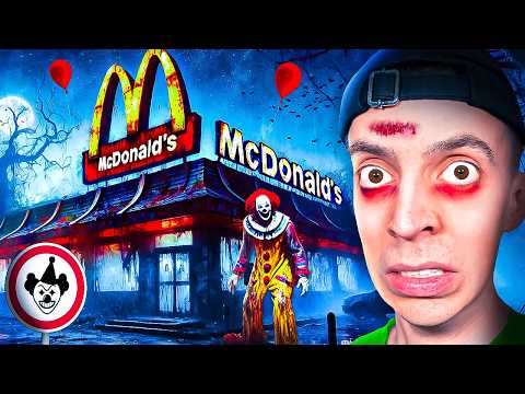 GEHE niemals ALLEINE NACHTS zu MC DONALDS... 😭🤡 (Horror Clown)