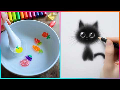 Easy Art TIPS & HACKS That Work Extremely Well ▶ 12