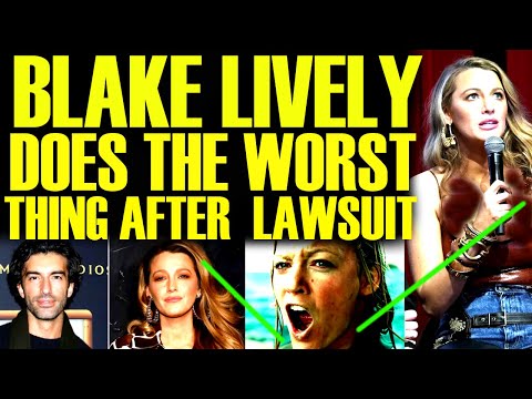 BLAKE LIVELY SAYS THE WORST THING EVER AFTER LAWSUIT WITH JUSTIN BALDONI! THIS IS INSANE