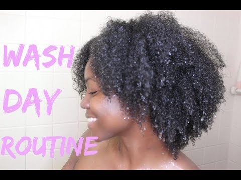 1 HOUR Wash Day Routine | NATURAL HAIR