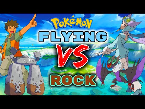 We Only Catch ROCK or FLYING Type Pokemon... Then We FIGHT!