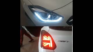 SWIFT LIGHT UPGRADE MINI COOPER || Swift tail light modified mini cooper