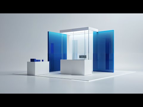 🌀 Sleek booth Concept 2 | #ai #exhibitiondesign #runway #flux #stablediffusion #essamsoliman