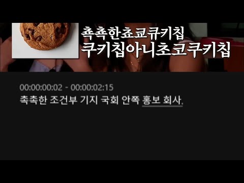 기계한테 미미어 받아쓰기를 시켜봤습니다.