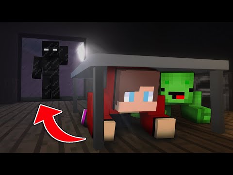 Mikey & JJ Have A CRAZY STALKER in Minecraft!