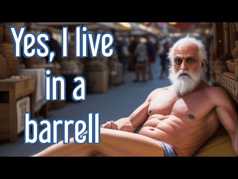 A quick look at the absurd life of Diogenes