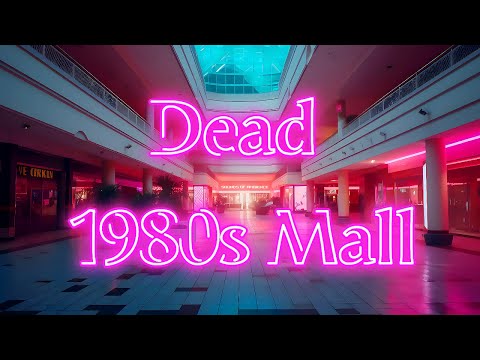 Dead 1980s Mall Vaporwave / Retrowave Ambience [ Relaxing, Sleeping, Working, Studying, Chill ]