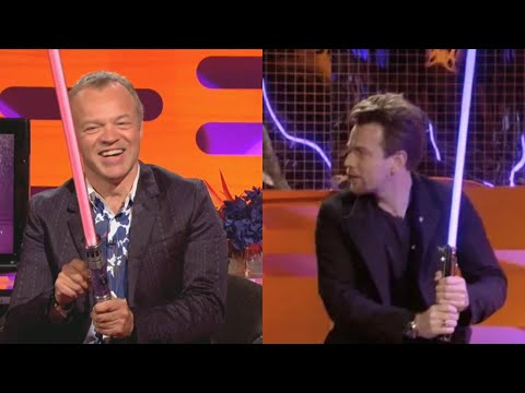 Ewan McGregor Shows Off His Lightsaber Skills | The Graham Norton Show