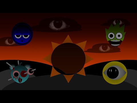 Guess the part correctly SUN PHASE 2 HORROR | INCREDIBOX SPRUNKI