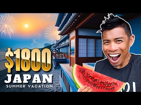 What a $1800 Japan Summer Vacation is like