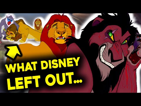 The DARK Truth About What Happened To Simba & Mufasa In The Original Lion King...