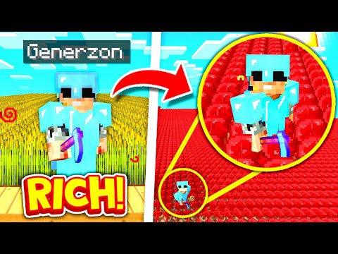 How FARMS will MAKE YOU RICH in Minecraft SKYBLOCK | Minecraft SKYBLOCK SERVER #2