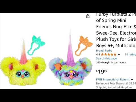 Just Released! Furby Furblets Spring 2 Pack Nug-Ette & Swee-Dee Unboxing Next Week! #furblets