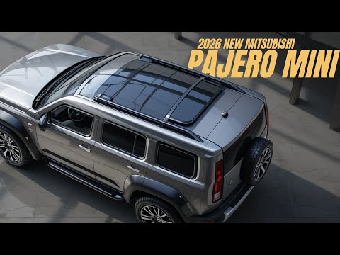 First look! 2025 Mitsubishi Pajero Mini: compact size, unlimited adventure