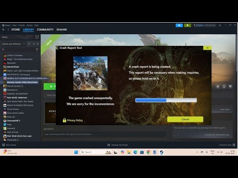 How to Fix Monster Hunter Wilds Crash Report Tool Crash On PC