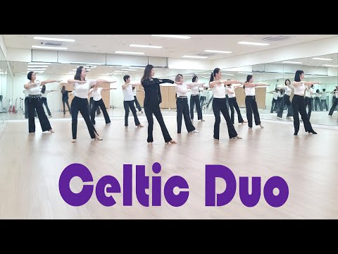 CELTIC DUO - CLASSIC LINEDANCE (Maggie Gallagher & Gary O'Reilly)