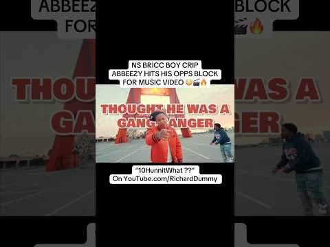 BRICC BOY CRIP ABBEEZY DROPS VIDEO ON OPP BLOCK 😳🎬 #trending #shorts #fyp #longbeach #viralshort