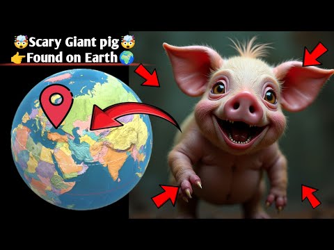 🤯🐖Scary Giant Pepa pig Found on google earth and google map 🌍#longvideo #googleearth #earthpromax