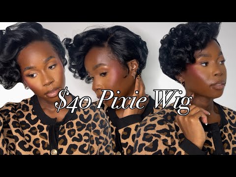 $40 PIXIE CUT WIG?! | Outre Perfect Hairline “Lori” | Taylor Loraine