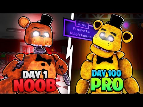 I went from Noob to Pro in FIVE NIGHTS TOWER DEFENSE Part 3!!...Roblox