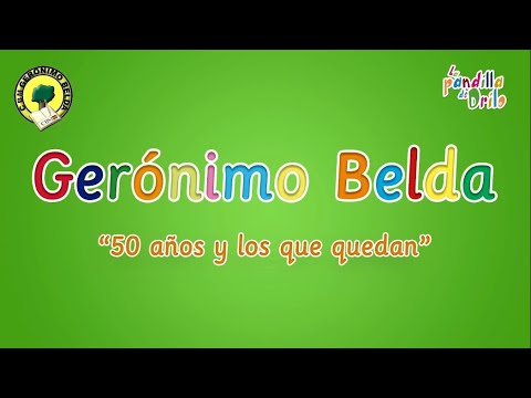 "50 años y los que quedan" (dedicado al CEIP Gerónimo Belda)