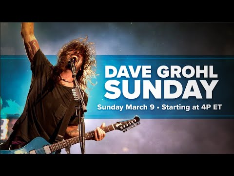 Dave Grohl Sunday | March 9th on AXS TV