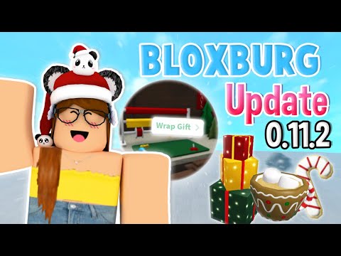 NEW BLOXBURG CHRISTMAS UPDATE 0.11.2!!