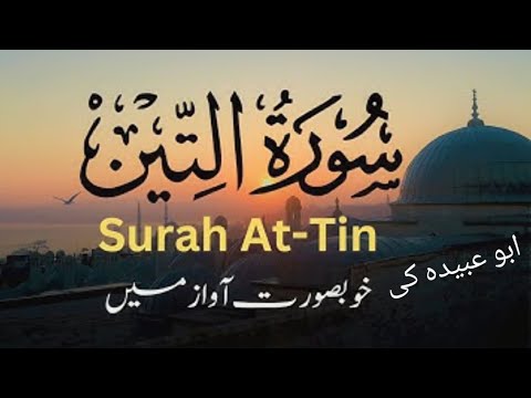 surah at-teen || qari abu ubaidah (bangladesh) || beautiful voice ||