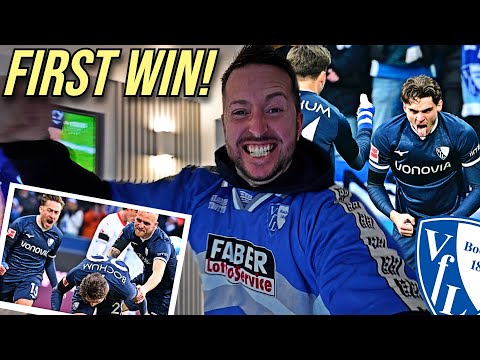 WE FINALLY WON! 🥹 English Fan & VfL BOCHUM v HEIDENHEIM 🔥