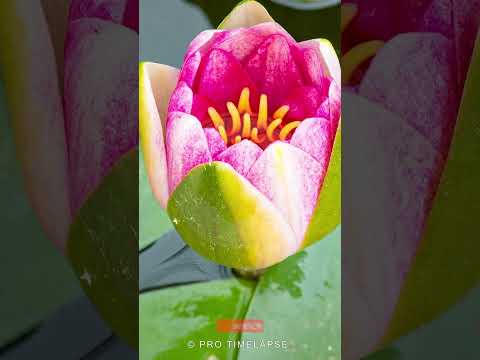 Water LILY, Time Lapse #shorts