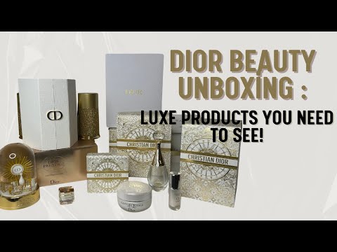 Dior Beauty Unboxing in 2025 | Luxe Products You Need to See | Premier Finds