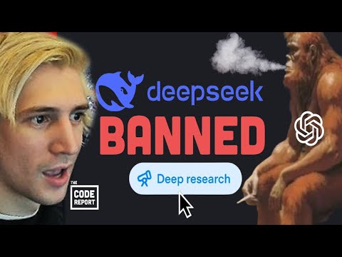 OpenAI o3 tries to curb stomp DeepSeek... | xQc Reacts to Fireship