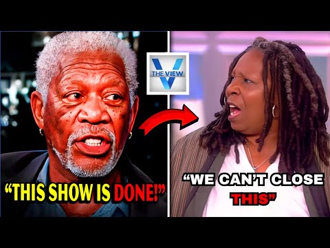 Morgan Freeman SHUTS DOWN The View Hosts Live – Studio Falls Silent!