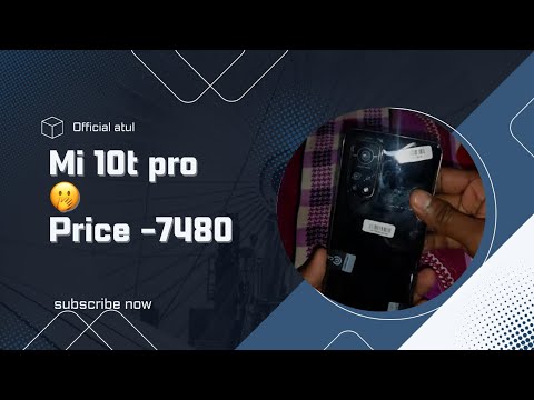 Mi 10t pro 🤑7480 C Grade Cashify Super Sale Unboxing Video 2025 Best Deal #cashify