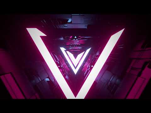 [4K] 1 Hour VJ Loop - Triangle Neon Tunnel Visuals