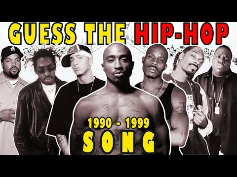 Guess the 90s Hip Hop Song | Best of Old School Rap Songs | Throwback Rap Classics