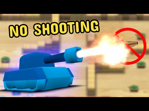 The Quest to Beat Wii Tanks WITHOUT SHOOTING