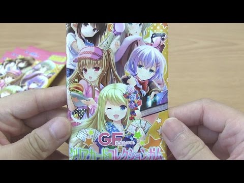 GF ガールフレンド(仮) クリアカードコレクションガム 開封 Part2！