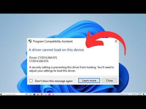 How To Fix Driver Cannot Load on This Device (ene.sys)