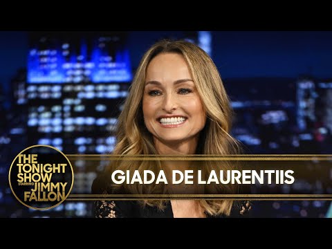 Giada De Laurentiis Shows Jimmy Her Chocolate Pasta Recipe That Divided the Internet (Extended)