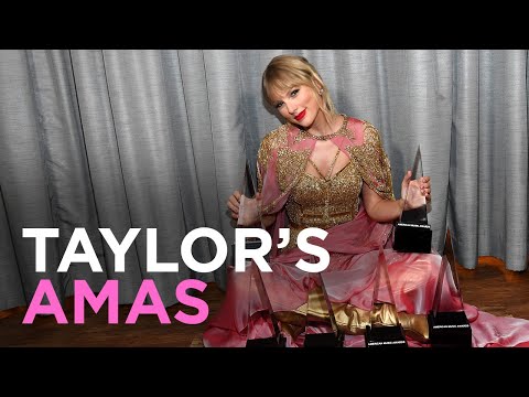 Every American Music Award Taylor Swift has won