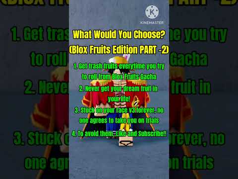 What Would You Choose? (Blox Fruits Edition) | #bloxfruits #shorts