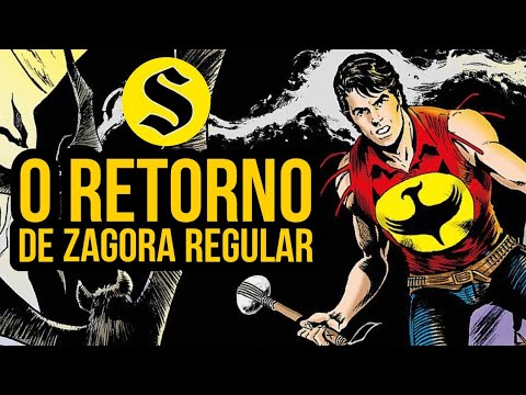 O RETORNO DE ZAGOR REGULAR + CLÁSSICO EM CORES VOL.03 AGORA NO CATARSE