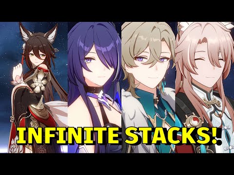 INFINITE STACKS! E0S0 Fugue x Acheron Amazing Synergy (AS) | Honkai Star Rail