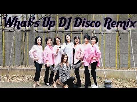 WHAT'S UP DJ DISCO REMIX - EASY LINEDANCE ( Titi Kasese)